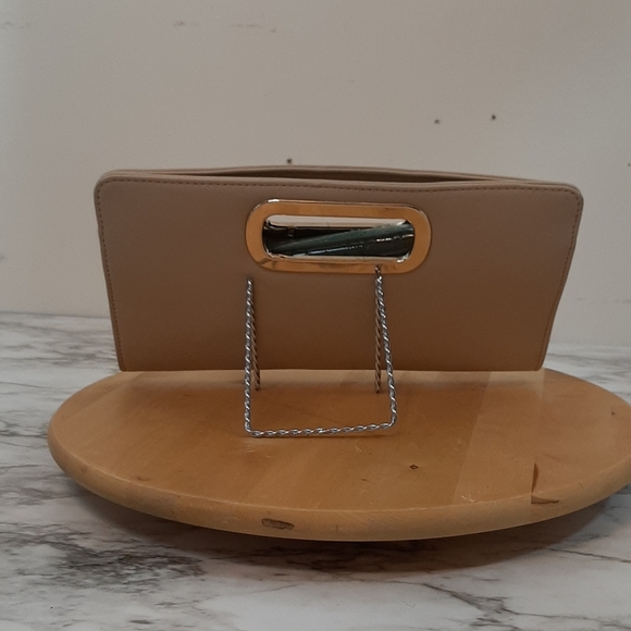 Call it spring beige rectangular hand clut… - Picture 15 of 16